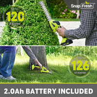 20V Cordless Hedge Trimmer and Grass Shears