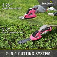 8V Cordless Shrubbery and Grass Shears (SP2063C)