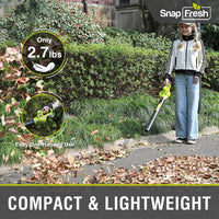 20V Cordless Leaf Blower(140CFM/130MPH) , 2.0Ah Li-Ion Battery And Charger (BBT-YOR01)