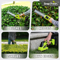 20V Cordless Hedge Trimmer and Grass Shears