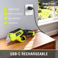 4V SnapFresh Cordless Electric Pruning Shears