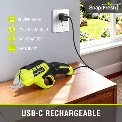 4V SnapFresh Cordless Electric Pruning Shears