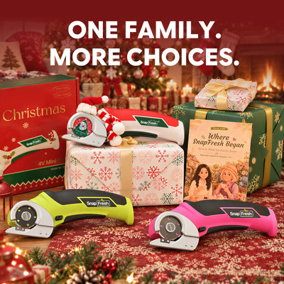 SnapFresh 4V Cordless Electric Scissors - Jingle Cut