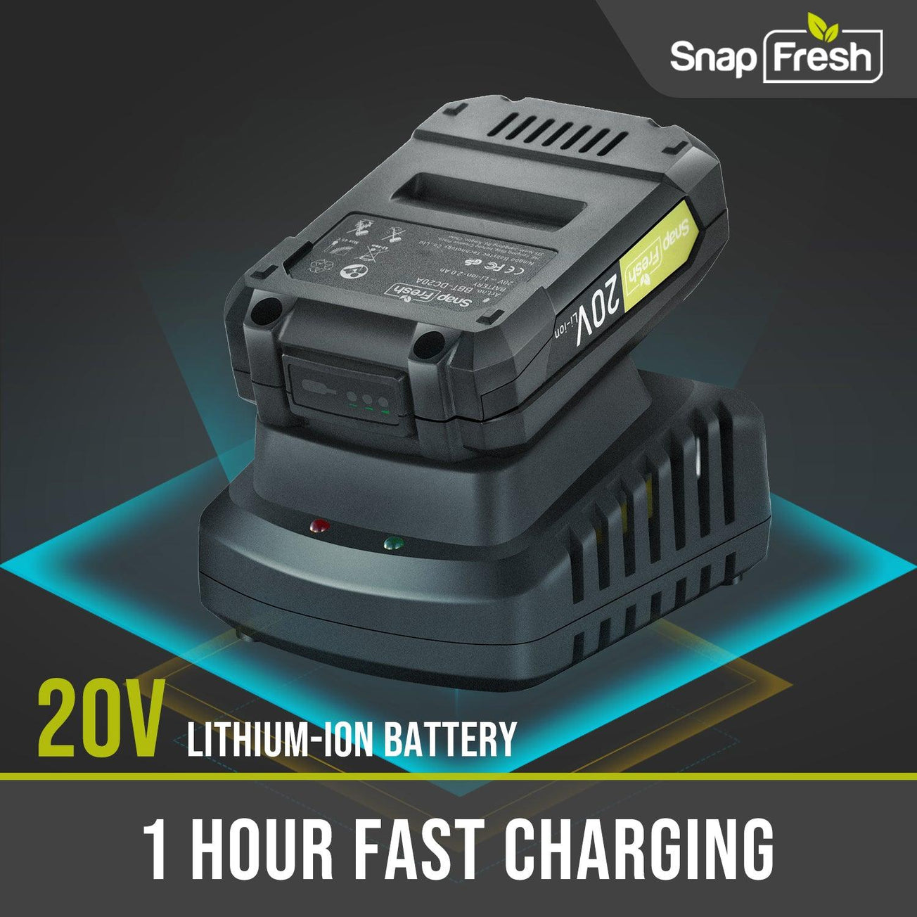 20V Impact Driver Set with 2.0Ah Li-ion Battery and Charger (BBT-POB04) - SnapFresh